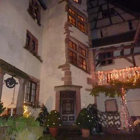 Adrihof A Riquewihr, Cour De L'abbaye D'autrey Panzió Riquewihr