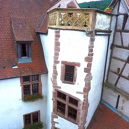Adrihof A Riquewihr, Cour De L'abbaye D'autrey Panzió Riquewihr