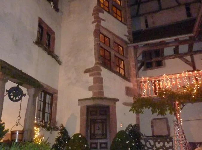 Adrihof A Riquewihr, Cour De L'abbaye D'autrey ベッド・アンド・ブレックファスト リクヴィール